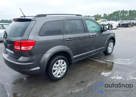 2018 Dodge Journey Se из США, поврежденный, VIN 3C4PDCAB2JT302625